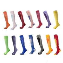 PP professional fencing socks for children in summer thin adult breathable over-the-knee training competition colorful sports socks