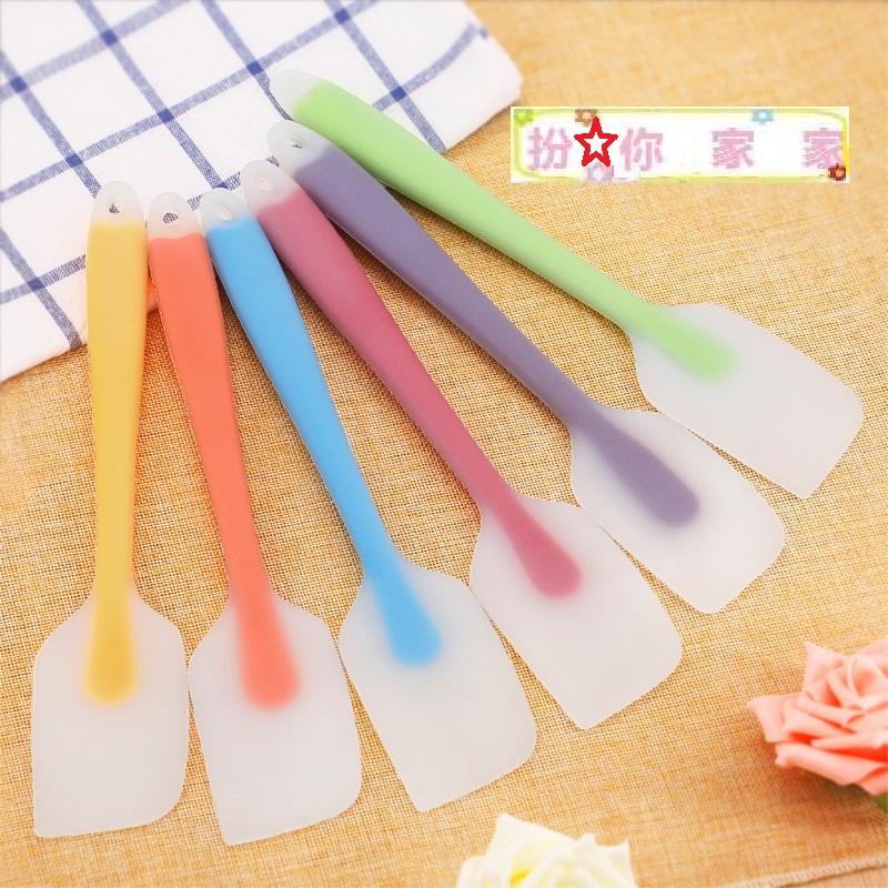 Baking Tools Large Integrated Silicone Scraper Cake Baking Mixing Spatula Stirring Cream Spatula