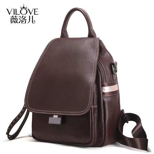 Модный рюкзак, сумка через плечо, кожаная вместительная и большая сумка на одно плечо для матери и ребенка, из натуральной кожи, анти-кража