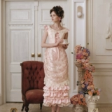 Lacemade Antique Vase French Palace Style Nice Nishe Тяжелая промышленность рыбная костяная плать