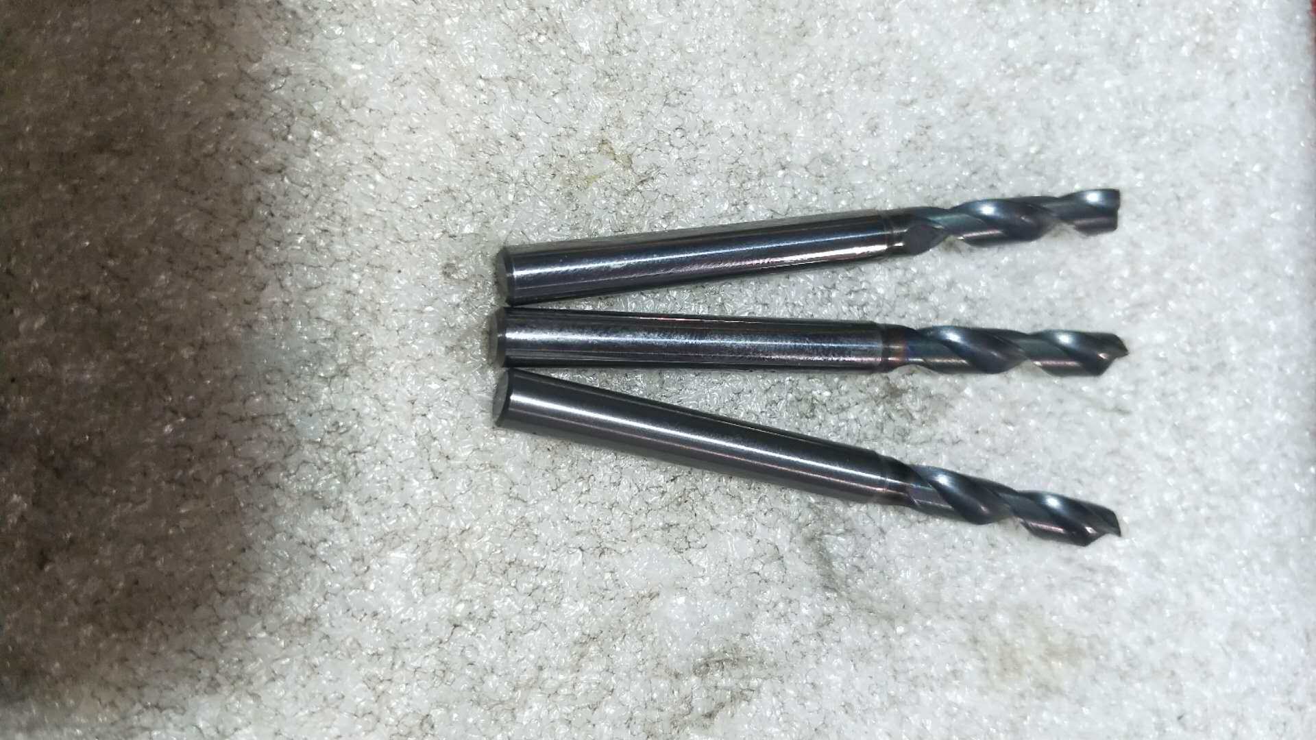 Imported second-hand tungsten steel alloy external cooling drill bit D4 6