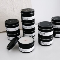 (New replenishment)AYDRY CO American niche scented candle Soy wax Wooden strip aluminum can travel pack