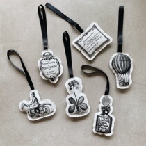 BALLON Japan imported Sachet natural vanilla perfume sachet hanging car pendant Wardrobe sachet