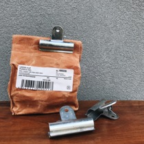 PUEBCO Japan imported retro industrial old steel entrained with environmental protection waxed cotton storage bag food sealing clip