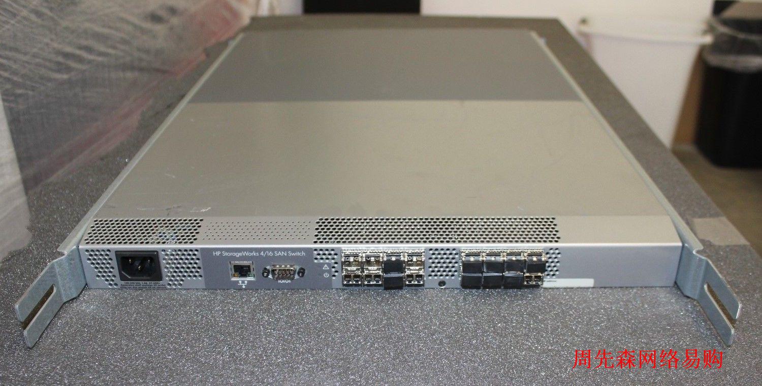 HP StorageWorks 4 16 4gbps Fibre Channel SAN switch A7985A 411840-001
