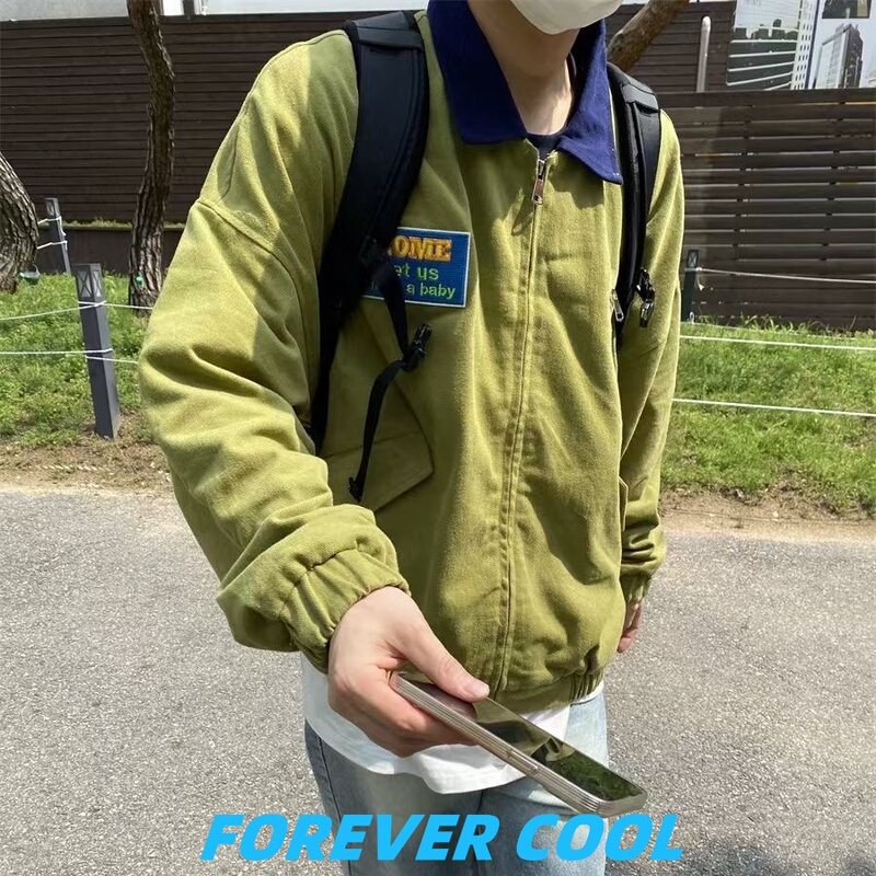 Forever Cool Dopamine American-Style Detroit Retro Workwear Unisex Jacket Forever Cool Dopamine American-Style Detroit Retro Workwear Unisex Jacket