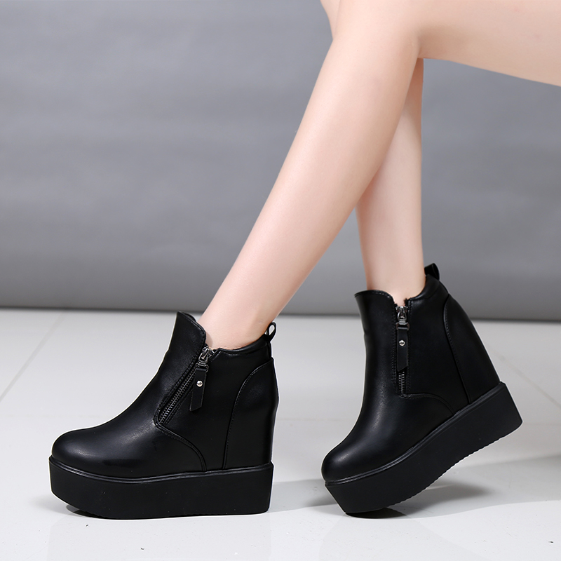 Bottes mi-saison femme en Polyurethane - Ref 3249589 Image 1