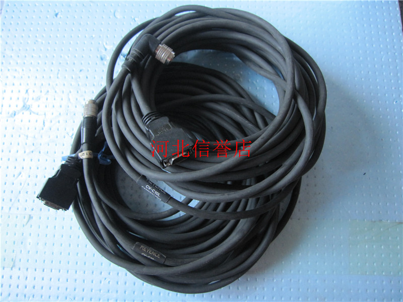KEYENCE Keenz CV-C10 CV-10L Industrial Camera Connection Cable (10 m)