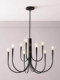 Moori Light House French-Style Bedroom Chandelier Main Light Vintage American Retro Living Room Dining Room Candle Lighting Fixtures