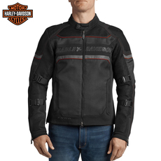 Куртка harleydavidson哈雷戴维森摩托车骑行服fxrg男士网布骑行夹克外套