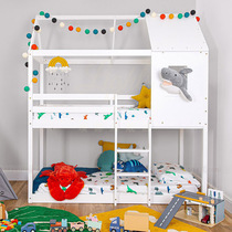 Tree House bed childrens house bed up and down bed cabin custom double bunk bed bunk bed