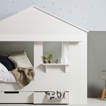 Childrens house bed Children tree house bed Princess girl small house tree house bed Children multifunctional solid wood