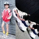 Модные демисезонные туфли, детская спортивная обувь, 2019, подходит для подростков, в корейском стиле