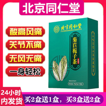 Beijing Tongrentang Chicory Gardenia Tea Acid Reduction Urinary Acid Removal High Ventilation Acid Reduction Tea Acid Removal Tea Gout Tea Bag