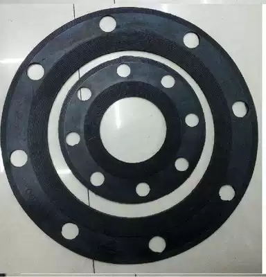 South Asia PVC flange gasket Plastic plastic sealing ring Water supply gray 20 25 32mm 4 points 6 points 1 inch