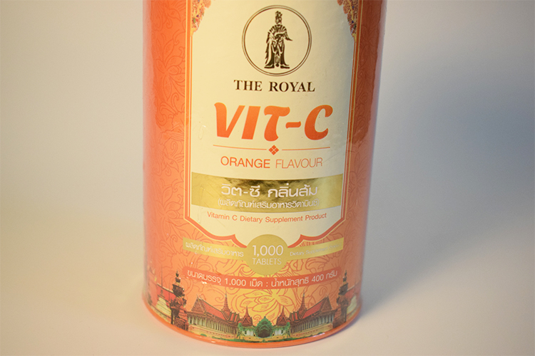 泰国原装正品Thai Royal皇家VC维他命C咀嚼含