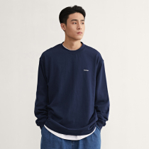 WASSUP mens and womens spring and autumn six-color long sleeve T-shirt basic base shirt round neck pullover casual top tide brand