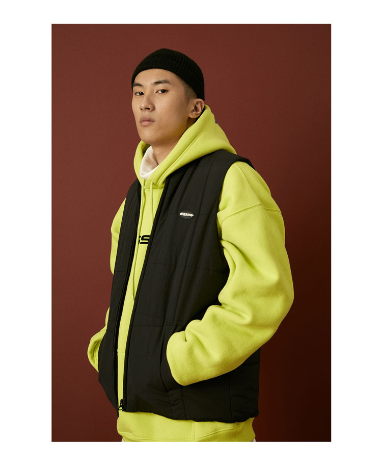 WASSUP mùa xuân quốc triều thương hiệu mùa mới không tay áo hai dây cotton nam vest vest lỏng - Áo vest cotton áo vest nam tuổi 50