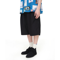 WASSUP tide brand summer functional wear quick-drying shorts gray navy blue casual loose mens five-point pants women