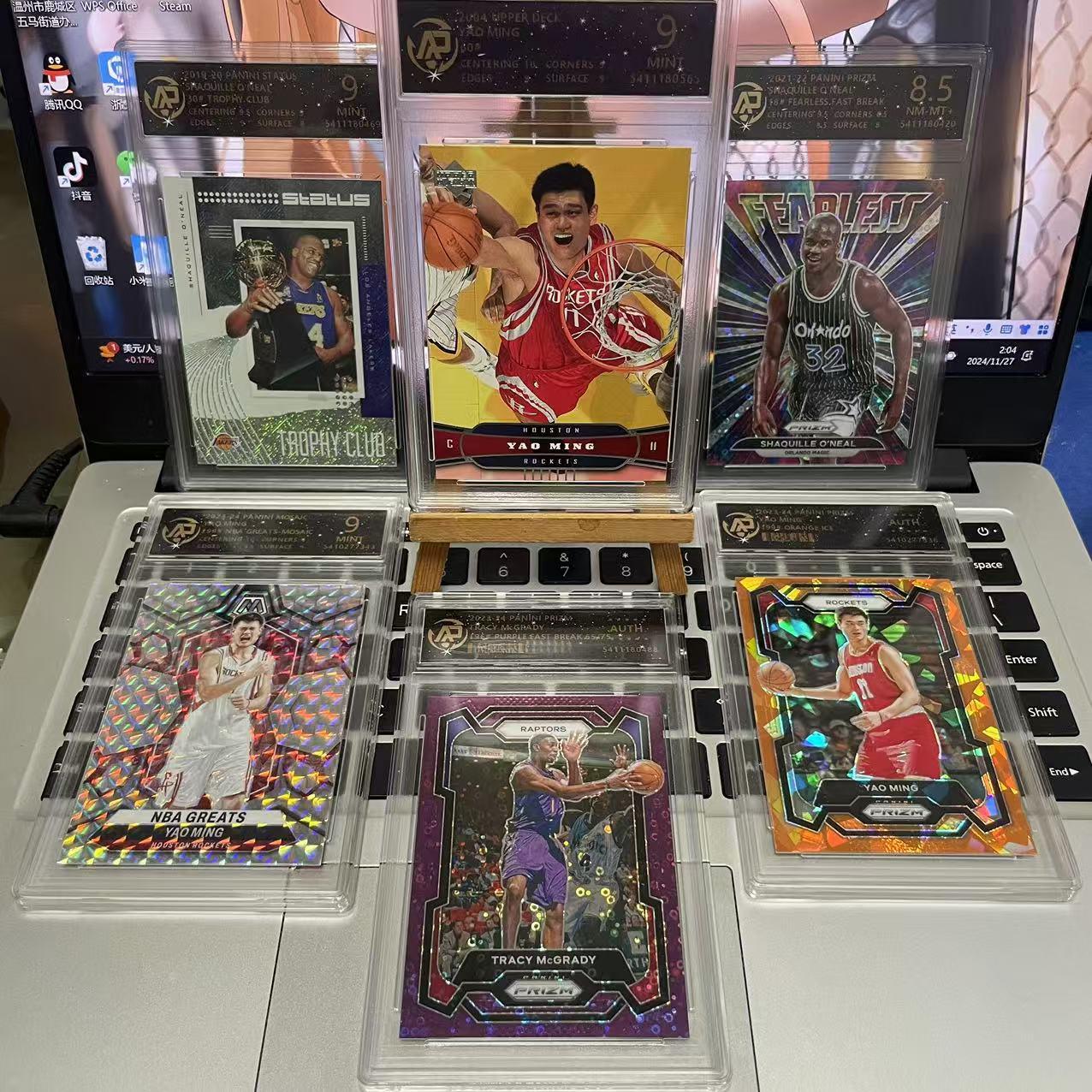 ヤオミン # マグレディ # オニール # ジェレミー・リン # 本物のNBAスターカード # RPAレーティング # ロケッツ # 定期アップデート