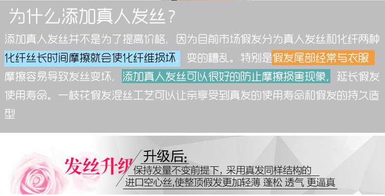 Perruque cheveux raides Court - Ref 2609943 Image 19