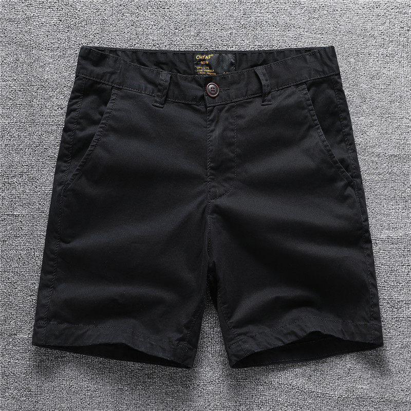 American men's summer casual 30% pants shorts men's pure cotton simple casual jogging style