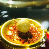 Lamp-burning Ancient Buddha Solid son bound Tibetan relic pagoda Gawu (size 10mm)