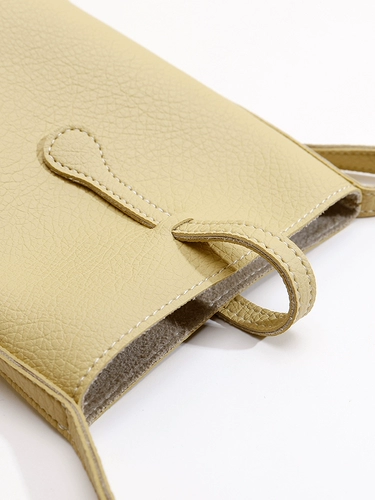 恋上猫 Двусторонная сумка через плечо, из натуральной кожи, коллекция 2023, в корейском стиле