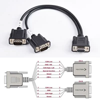 DB9 Мать до 2 DB9 Мужчина