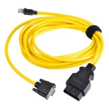 CAR OBD2 Передача головки мужской головы DB9 Интерфейс Матери RS232 Диагностическая инструмент для головки кристаллической головки Ethernet Line