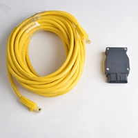 Позолоченный штекер + кабель с кристаллической головкой длиной 10 метров / Категория 5e