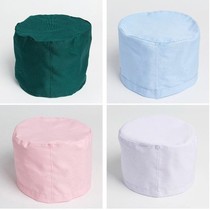 Pure cotton physician cap Male and female doctor cap white round cap Health school internship cap Nurse cap Medical round cap