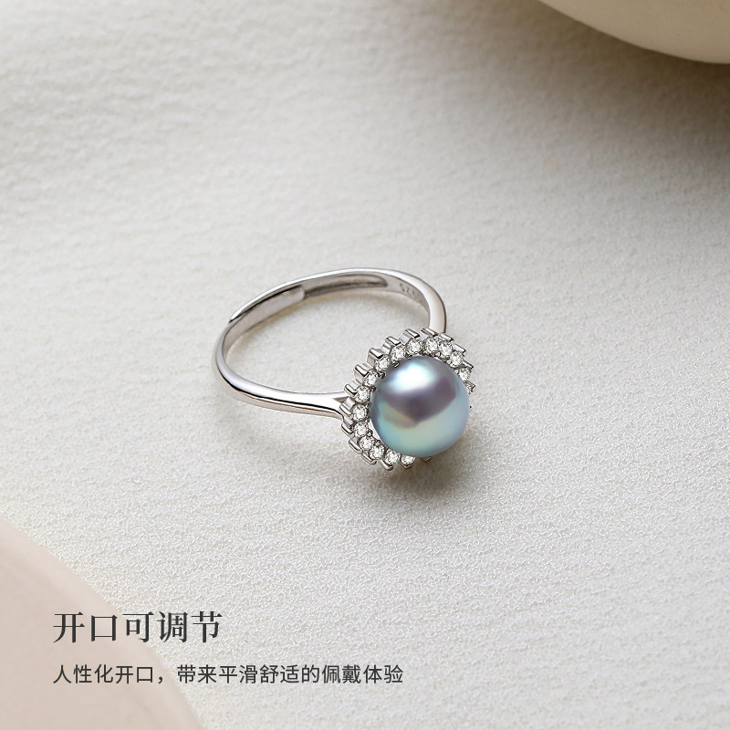 夏季必备 | In Lady 高级感Akoya海水珍珠戒指 ￥555 💎-手饰-淘宝好物网