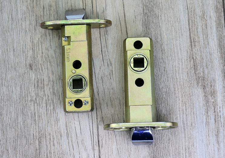 BAILEMEN lock tongue door lock accessories lock tongue single tongue bathroom lock body indoor door lock core 51MM lock tongue