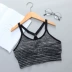 Đồ lót thể thao nữ chống sốc tập hợp các khuôn mẫu làm đẹp trở lại cường độ cao yoga áo ngực tập thể dục áo ngực áo ngực - Đồ lót thể thao Đồ lót thể thao