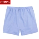 Quần lửng ống rộng nam chất liệu cotton cũ của võ sĩ XL XL quần short chất béo cotton thoáng khí trung niên quần lót gợi cảm