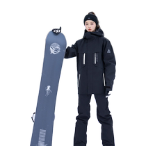 Supreme Ski Wear Womens Winter Warm Outdoor Single and Double Board Windproof and Waterproof Thickened Clothes and Pants Mens and Womens Ski Suit