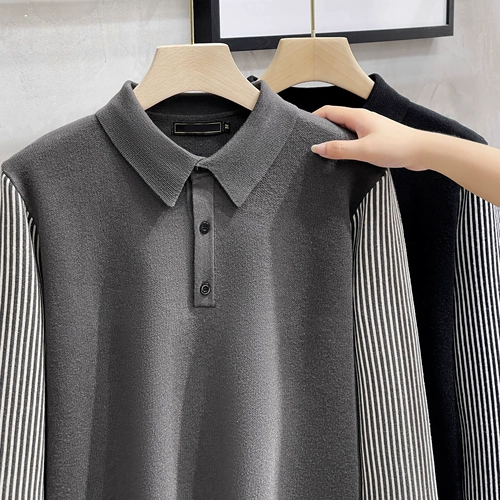 Рубашка, демисезонный свитер, трендовый трикотажный комплект