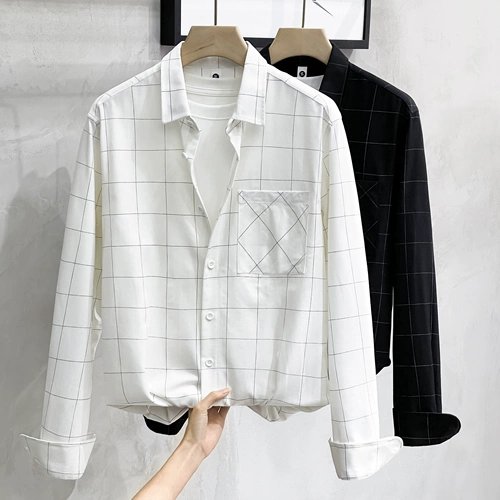 Весенняя рубашка, лонгслив, трендовое демисезонное термобелье, тренд сезона, изысканный стиль, оверсайз