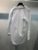 . Fake hai mảnh mùa xuân không khí Hàn Quốc áo sơ mi nữ áo trắng bất thường khâu pleated dài tay áo sơ mi hàng đầu 