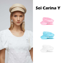 Sei Carina Y ostrich beret Li Yitong Xuan Lu Zhang Chunye Yu Shuxin same fashion Joker Spring