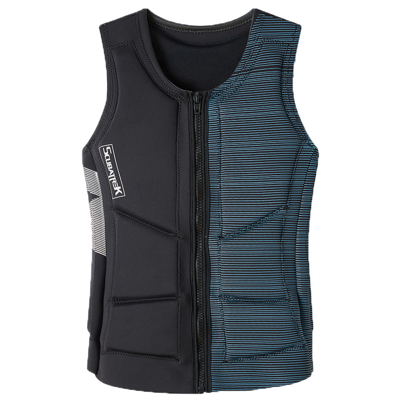 Professional surfing thin life jacket portable ultra-thin anti-collision vest buoyancy aid light tight vest buoyancy suit