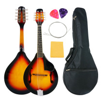 Mandolin Mandolin Eight-stringed Tibetan musical instrument A-shaped handmade mandola