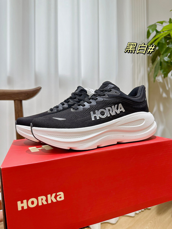 American Single Horka Thick-Soled Marathon Sneakers for Men and Women, Couple Breathable Mesh Running Shoes, Men's Shoes, Women's Shoes