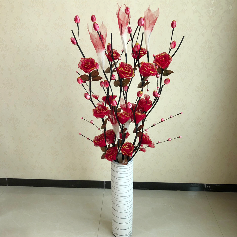 Dried Flower Bouquet Fake Flower Artificial Flower Living Room