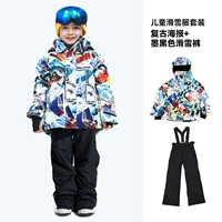 Ретро черный постер для мальчиков