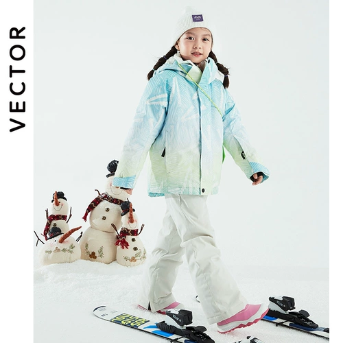 Детский лыжный лыжный костюм, удерживающий тепло водонепроницаемый комплект, ветрозащитный комбинезон для мальчиков, снаряжение