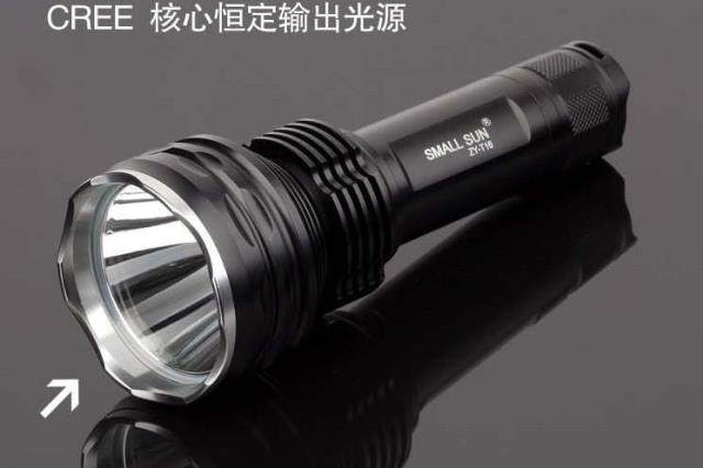Little Sun T16 Ultra-bright LED Aluminum Alloy Waterproof Rechargeable Long-Range King Strong Light Flashlight Home Caving Night Riding