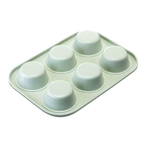 Huafu 6 Lian Mai Fen Cake Disk плесень чашка для пирога Glose Drum Brum Baking Lotning Tool Set Home