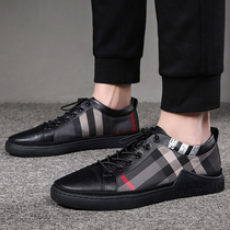 Tide brand mens shoes spring and autumn 2021 new business leather shoes all-match casual Korean fashion trend breathable board shoes